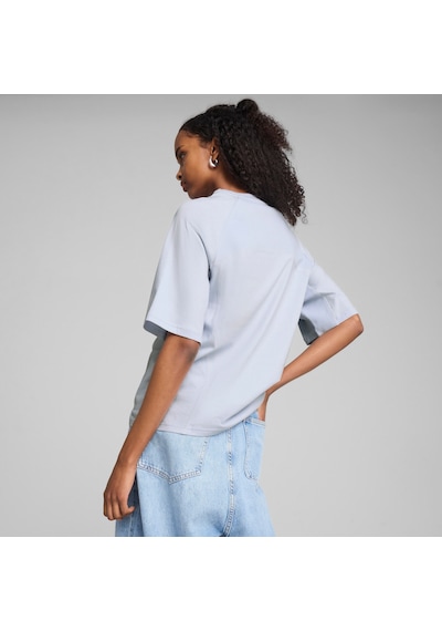 Puma Dare To Kadın Geniş Kesim Tişört 629827 47 Mavi