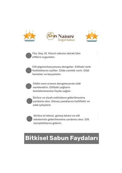 Sabun %100 Doğal Güzel Kokulu El Yüz Saç Cilt Vücut Orijinal Bitkisel Kil Sabunu 120g - 2 Adet Karışık