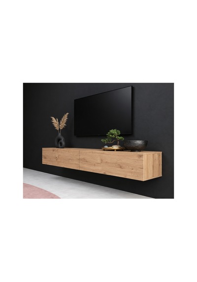 Mdf Vareno Premium Tv Ünitesi Safir Meşe 150 Cm Meşe Mdf Vareno Premium Tv Ünitesi Safir Meşe 150 Cm Meşe