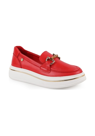 Mamma Mia Mammamia Kadın Hakiki Deri Comfort Sneaker Kalın Taban Bağcıklı Günlük Ayakkabı Kırmızı Mamma Mia Mammamia Kadın Hakiki Deri Comfort Sneaker Kalın Taban Bağcıklı Günlük Ayakkabı Kırmızı