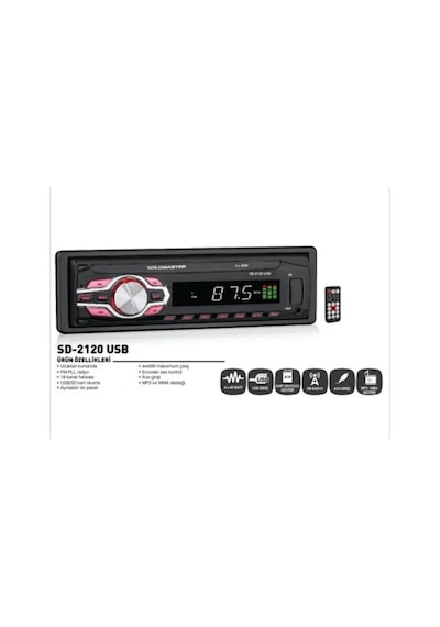 Goldmaster Sd-2120 Usb Oto Teyp