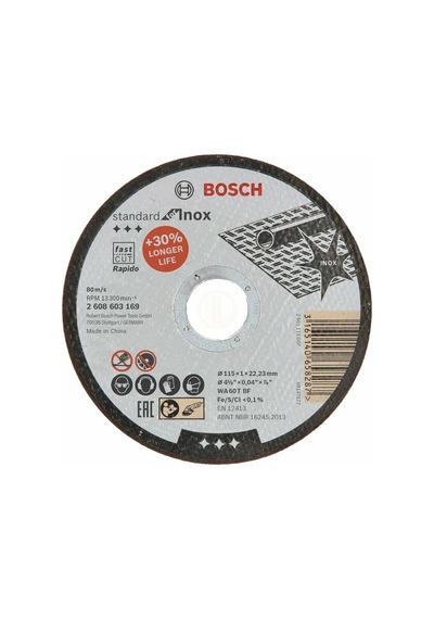 Standart For 115 1,0 Mm İnox Metal Kesici - 731618211