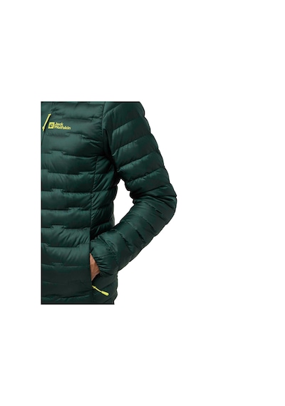 Jack Wolfskin Jack Wolfskın Jack Wolfskın Erkek Outdoor Montu Passamani Down Yeşil Kapüşonlu 4161 Yeşil