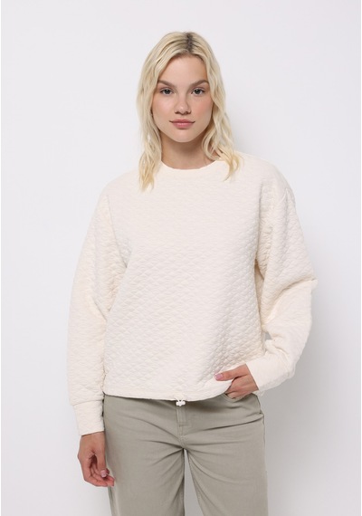 Colins Regular Fit Yuvarlak Yaka Jakarlı Kadın Ekru Uzun Kol Tişört Cl1075475 Q1.v2 Ecr Ekru Colins Regular Fit Yuvarlak Yaka Jakarlı Kadın Ekru Uzun Kol Tişört Cl1075475 Q1.v2 Ecr Ekru