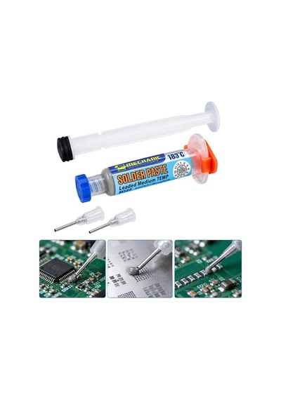 Powermaster Pm-39108 Mechanic Ms83 20 Gram 4 Microns Leaded Medium Temp 183c Şırınga Krem Lehim