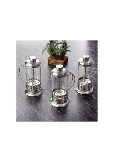 Çelik Kulplu Cam French Press - 350 Ml Belirtilmemiş