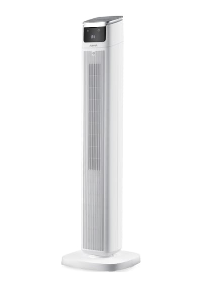 Auhma Acfn05 43" Kule Tipi Vantilatör Beyaz 45w Sessiz Çalışma 3 Hız Kademesi Led Dokunmatik E