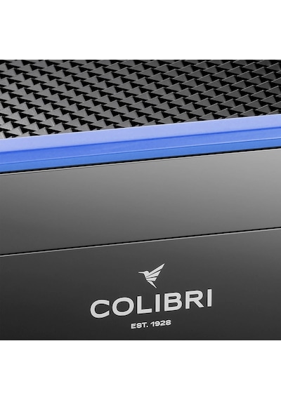 Colibri Rally Humidor Puro Kutusu Piano Siyah/maviı 120's
