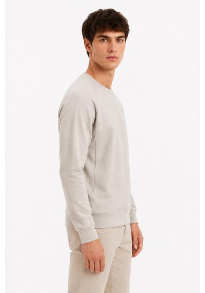 Alexandergardi Reglan Kol Basic Sweatshirt Bej