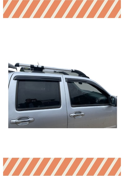 Isuzu D-Max 2004-2012 Modellerine Özel 4'lü Mügen Tip Cam Rüzgarlığı