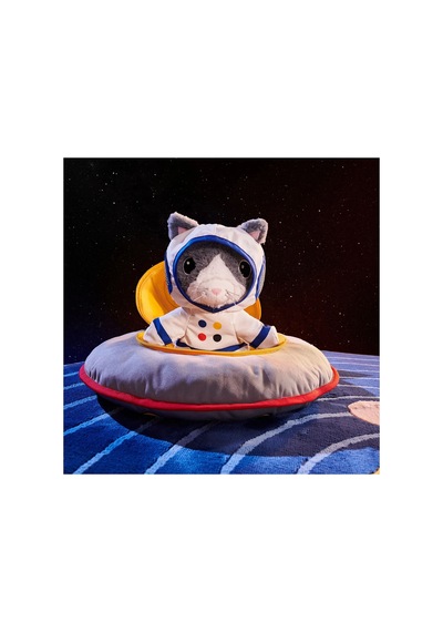 Ikea Aftonsparv Peluş Oyuncak 28 Cm Beyaz - Mavi - Gri
