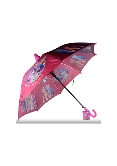 Uğur Kardeşler Bijuteri My Little Pony Lisanslı Koruma Kılıflı Çocuk Şemsiyesi Çok Renkli