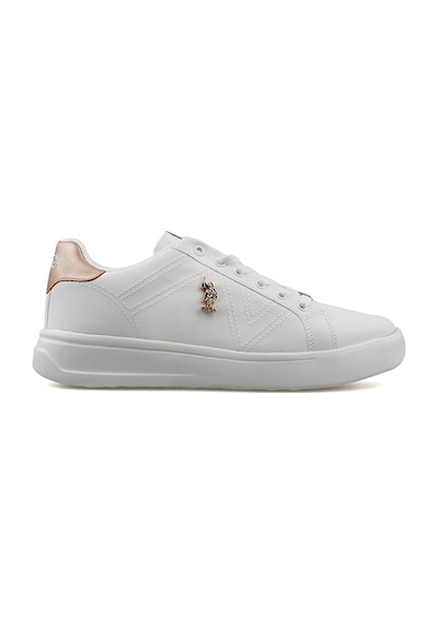 U.S. Polo Assn. U.s. Polo Exxy-3fx Bayan Sneaker Beyaz Bej