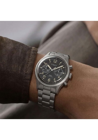 Timex Tw2y71000 Erkek Kol Saati Metalik Gri