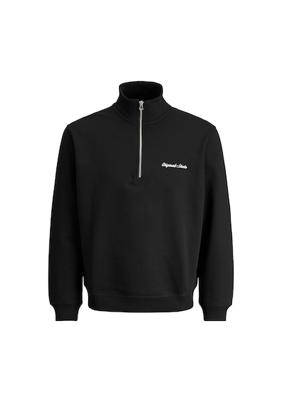 Jack & Jones Norrebro Erkek Siyah Sweatshirt 12282899-b Siyah