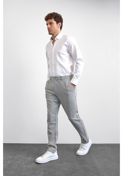 Back & Bond Erkek Pantolon B35w33007 105 Gri Gri