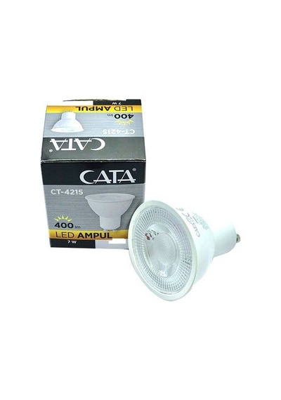 Cata 7W Gu10 Duylu Starter Ayak Beyaz Işık Ct-4215-B