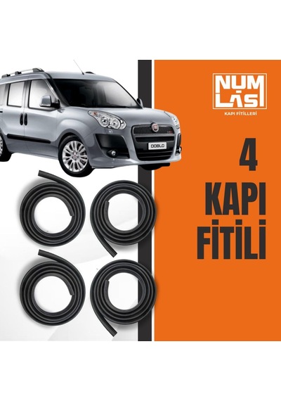 Fiat Doblo 2010-2015 4 Kapı Fitili-a Kalite-numlas-nm4258