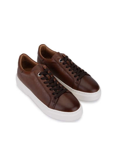 Tamer Tanca Kadın Hakiki Deri Taba Sneakers & Spor Ayakkabı 1145 502 Bn Ayk Y26 Taba