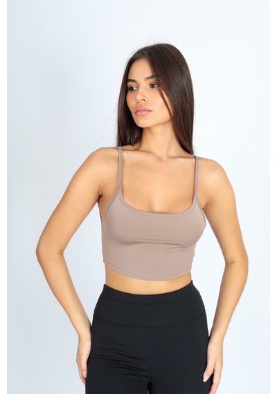 Soft&Basic Kadın 2'li Comfortlux Fit Askılı Spor Sütyeni Spor Bralet Çok Renkli