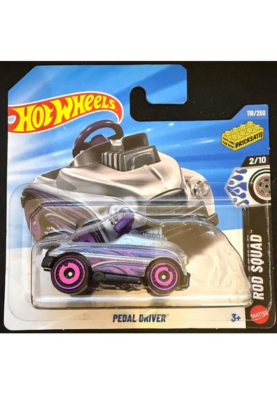 Hot Wheels Tekli Arabalar Pedal Driver Jjj77 Rod Squad Çok Renkli