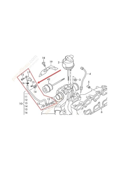 Volkswagen Amarok Map Sensörü Basinç Sensörü 2010-2016 2h0145049 0281006061 2.0 Tdı