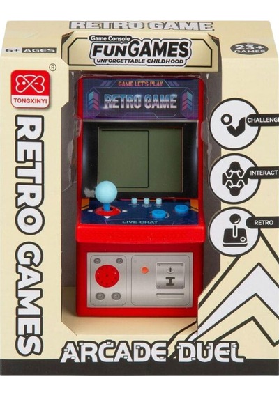 Nostaljik Tetris Oyun Konsolu Kartela Mavi Xy2022a