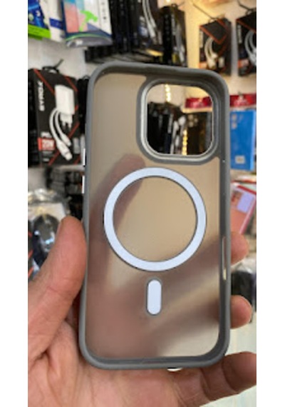 Apple iPhone Uyumlu  16 Pro Kamera Korumalı Mat Magsafe Wireless Şarj Destekli Renkli 45683
