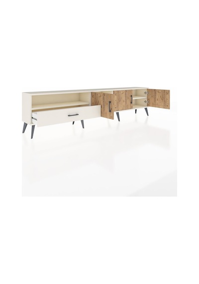 Arges Tv Ünitesi 3 Raflı Tek Çekmeceli 3 Kapaklı 220x30x51 Aytaşı-çam/aytaşı Atlas Çam/aytası - Aytası Arges Tv Ünitesi 3 Raflı Tek Çekmeceli 3 Kapaklı 220x30x51 Aytaşı-çam/aytaşı Atlas Çam/aytası - Aytası