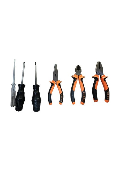 Pense Yan Keski Kargaburun Tornavida 160 MM El Aleti Seti