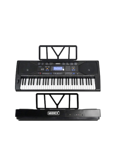 Midex Ps-4500ks Tuş Hassasiyetli 61 Tuşlu Org Lcd Ekran