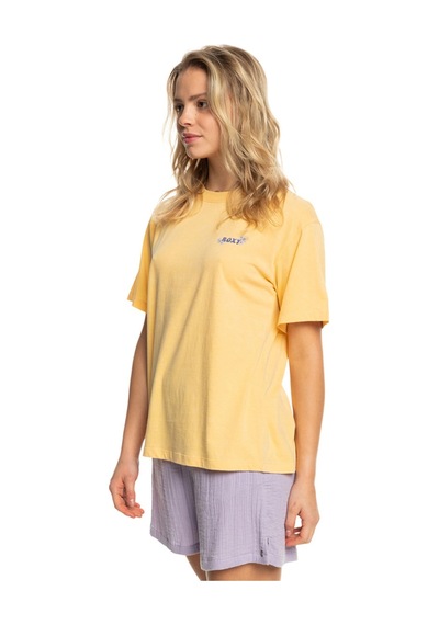 Roxy Moonlight Sun Bj Tees Kadın Tişört Sarı