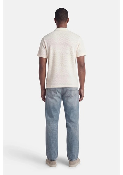Jack & Jones Jack&jones 12293000 Yakali Erkek Tshirt - Krem