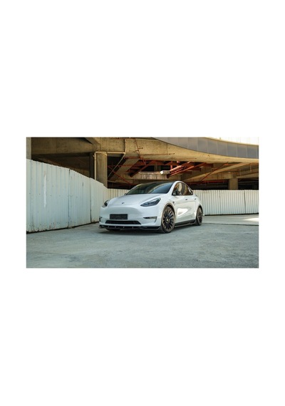 Tesla Model Y 2020-2025 Body Kit Seti Ön Lip Marşpiyel Difüzör Spoiler