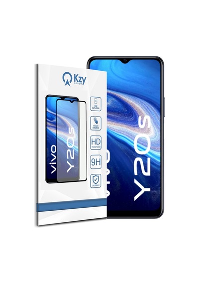 Vivo Y20S ile Uyumlu Tam Kaplayan Temperli Ekran Koruyucu Cam