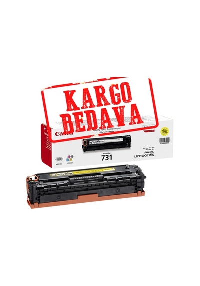 Canon Crg-731/Mf-8230 / Mf-8280 Sarı Toner 1.500 Sayfa