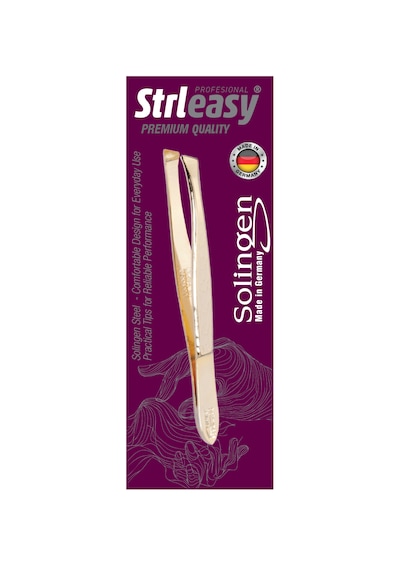 Strleasy 6247 Solıngen Gold Çelik Cımbız - Yan Uç