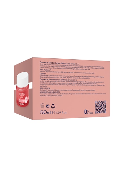 Celenes By Sweden Somon Dna Pdrn Onarıcı & Yenileyici Cica Yüz Kremi, 50 Ml