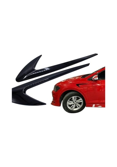 Çamurluk Vent - Çamurluk Çıtası - Aksesuar - Piano Black