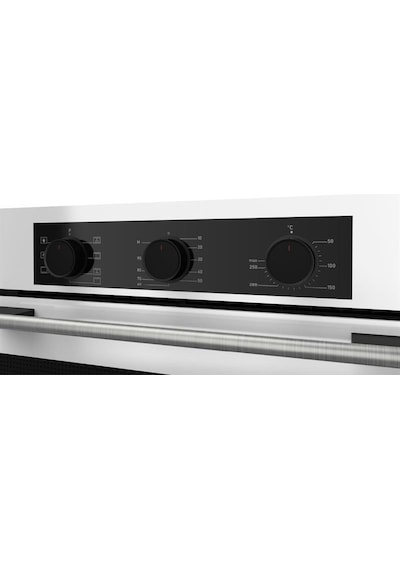 Ferre Yeni Seri Flowart QBL62CB - CS206-FA - D087 Beyaz Cam Ankastre Set Ferre Yeni Seri Flowart QBL62CB - CS206-FA - D087 Beyaz Cam Ankastre Set