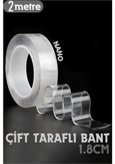 2 Metre Çift Taraflı Yapıştırıcı Bant Çivisiz Montaj 715471 -