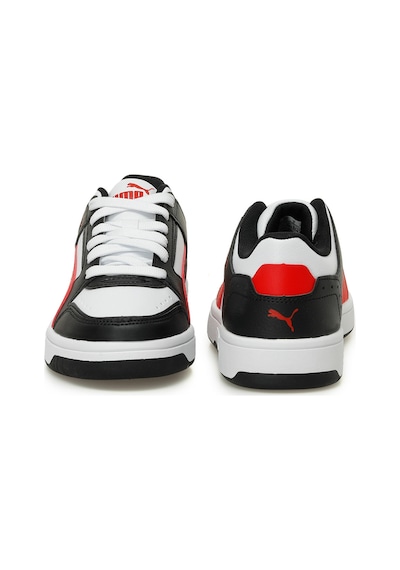 Puma Rebound Joy Low Siyah Kadın Sneaker Siyah-beyaz-kırmızı Çok Renkli