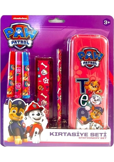 Paw Patrol Kırtasiye Seti Kalem Kutulu 6 Parça Paw