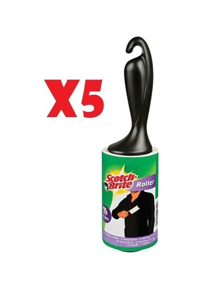 Scotch Brite Tüy Toplayıcı Rulo 56 Yaprak 5'li Set