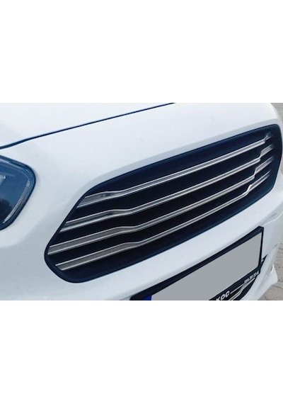Ekiciler Ford Courier 2014 -2017 Krom Ön Panjur 6 Parça