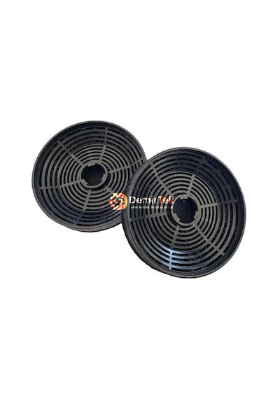 Arçelik Ade 606-3 S Davlumbaz Aspiratör Için Uyumlu Karbon Filtre Güçlü Koku Giderici 2 Li Set