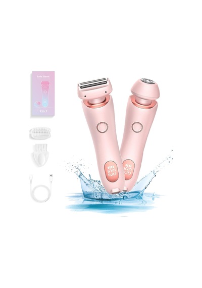 Glisse Pro Yaz Başlangıç Seti, Glisse Pro Saç Çıkarıcı Buulina, Kadınlar İçin Samimi Tıraş Makinesi,ıpx7 Su Geçirmez Kablosuz Boulinas Tıraş Makinesi,yüz Bikini Bacakları İçin Led Göstergeli Pembe