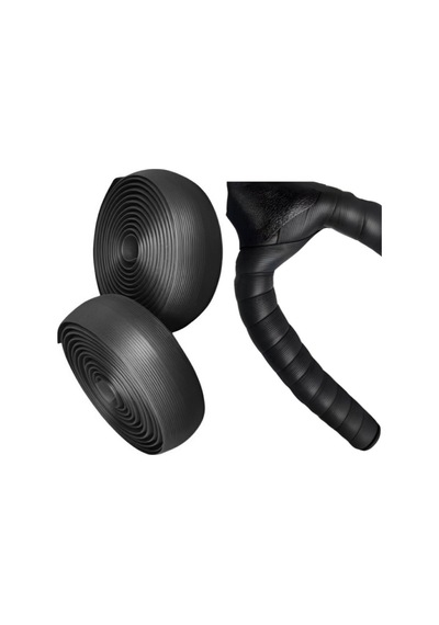 Brıvıga - 2150x30mm Siyah Köpük Kauçuk Bisiklet Gidon Bandı Siyah
