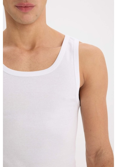 DeFacto Slim Fit Dar Kesim Ribana 2'li Atlet Y9056AZ25SPWT34