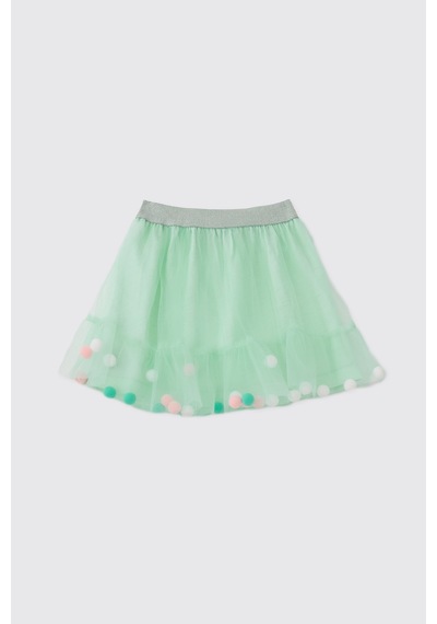Panço Kız Bebek Mint Etek 2611gb13021 Yeşil